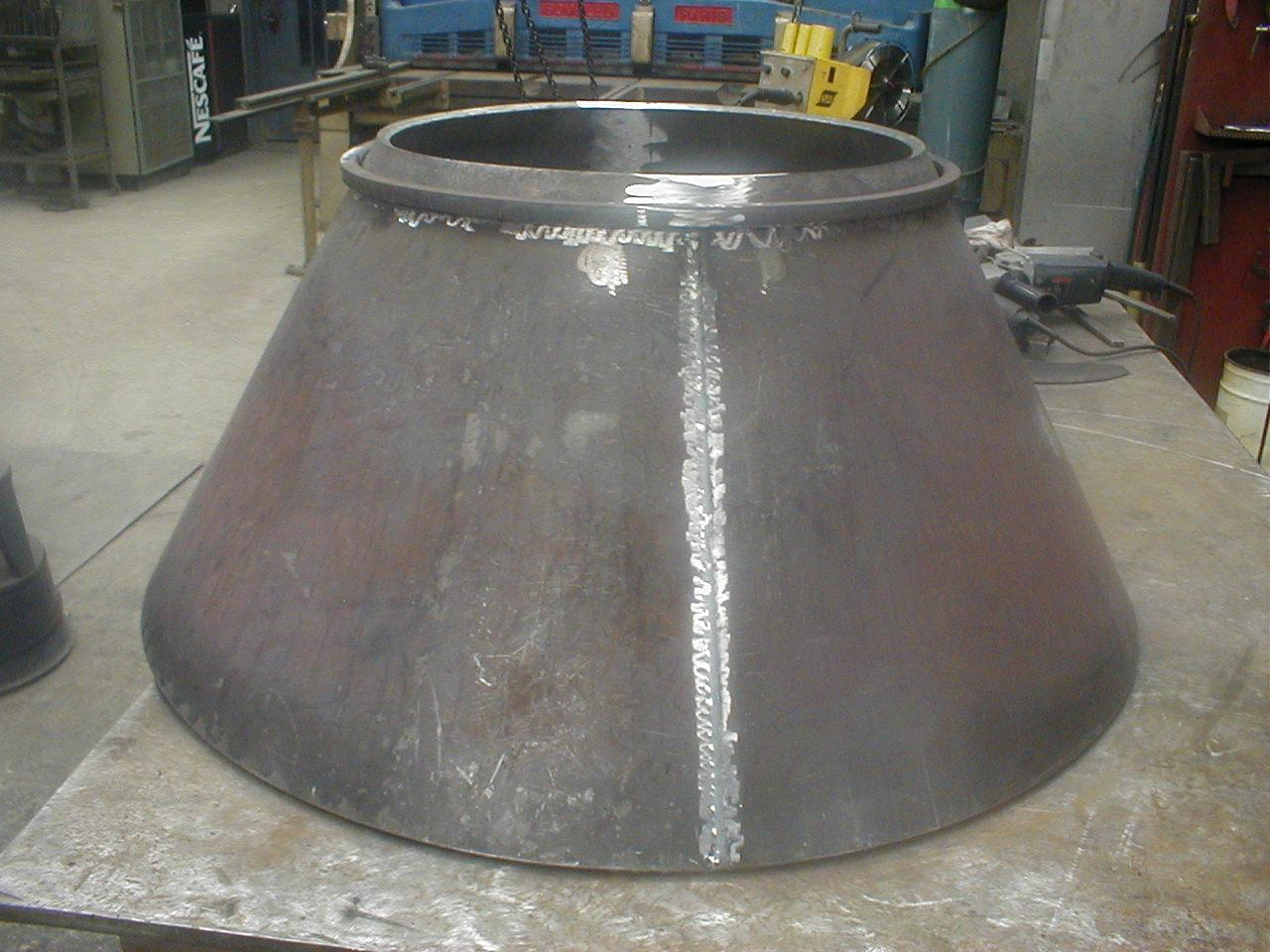 Cone anti-abrasion